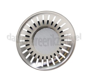 Foto van Reginox Afvoerzeef Comfort RVS grote knop 3,5 Inch afvoer, Comfort 