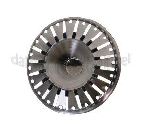 Foto van Reginox Afvoerzeef OKG Gun Metal Gun Metal Silver 