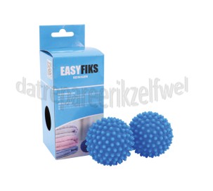 Foto van Easyfiks Drogerbal Bespaar 25% op je energie door versnellen droogtijd 