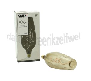 Foto van Calex Ledlamp Barcelona XXL Natural LED E27, 4W, 80 lumen, 1800K, dimbaar 