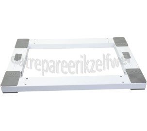 Foto van Meliconi Sokkel Base Wash Pro Onderstel Trillingsdemper, 250Kg, Zijremmen 