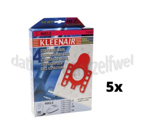 Foto van Kleenair Stofzuigerzak Micro Fleece 4 stuks F-H-J-M 