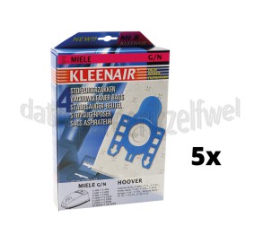 Foto van Kleenair Stofzuigerzak Micro Fleece 4 stuks 400-600 Serie G-N 