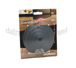 Foto van Doornado Deurstop Deurstopper Graphite elke vloer, tegen verschuiven 