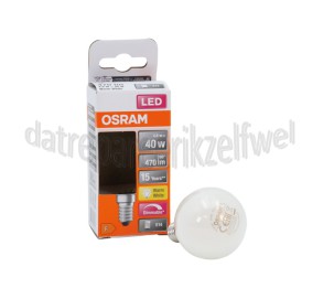 Foto van Osram Ledlamp LED Retrofit Classic P40 Dimbaar E14 Mat 4,8W, 2700K, 470lm 