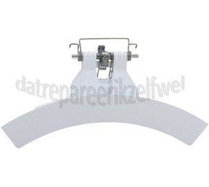 Foto van Zanussi Deurgreep Wit, compleet EWM1042NDU, ZWS514WU 