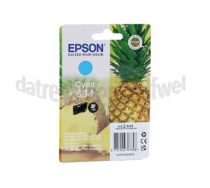 Foto van Epson Inktcartridge 604 Cyan XP2200, 3200, 4200, WF2910 