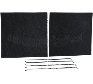 Foto van Etna Filter Koolstoffilters, 2 stuks WG411BTUU, WS9011BMT, WS9011AMT, WS9292AMT, WS9011DMT 