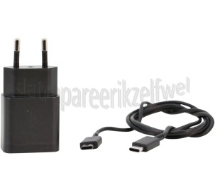 Foto van Samsung USB power adapter Power adapter 15W PD Zwart, USB-C ingang, Android & iOS 