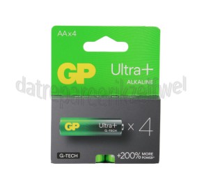 Foto van GP Batterij AA LR06 1,5V Penlite Ultra Plus Alkaline 