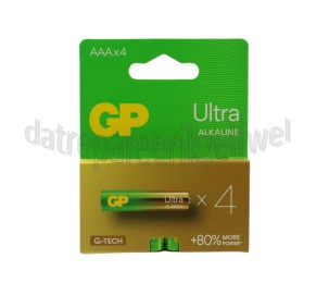 Foto van GP Batterij AAA LR03 1,5V Potlood Ultra Alkaline 