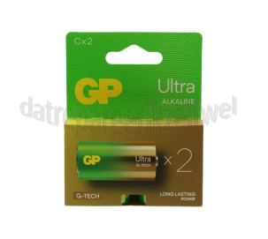Foto van GP Batterij C LR14 1,5V Baby Ultra Alkaline 