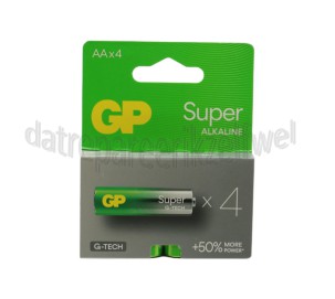 Foto van GP Batterij AA LR06 1,5V Penlite Super Alkaline 