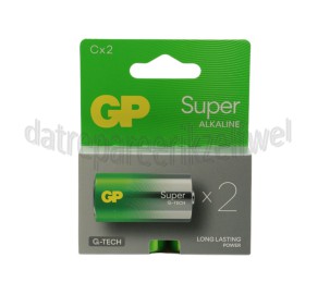 Foto van GP Batterij C LR14 1,5V Baby Super Alkaline 