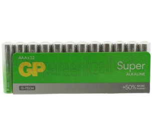 Foto van GP Batterij AAA LR03 1,5V Multipack Potlood Super Alkaline 