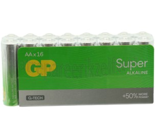 Foto van GP Batterij AA LR06 1,5V Multipack Penlite Super Alkaline 