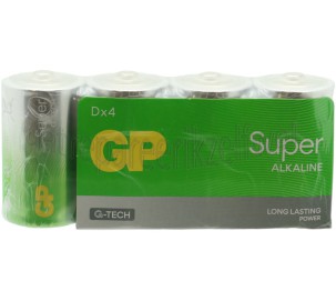 Foto van GP Batterij D LR20 1,5V Multipack Super Alkaline 
