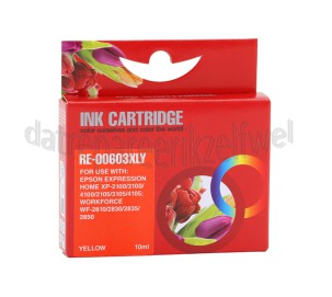 Foto van Inktcartridge 603 XL Yellow XP2100, XP2105, XP3100, WF2810DWF 