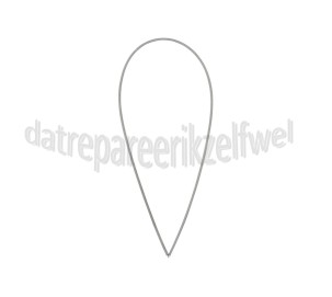 Foto van Gorenje Knelring Knelveer achterzijde WA63080, WFGA10141VM 