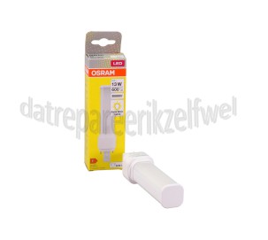 Foto van Osram Ledlamp LED DULUX D G24D-1 6W, 3000K, 600lm 