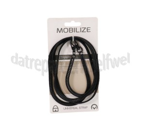 Foto van Mobilize Band Smartphone Strap, Zwart Smartphone, Tas, Universeel 