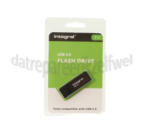 Foto van Integral Memory stick 1TB USB Flash Drive Zwart USB 3.0 