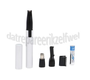Foto van Wahl Trimmer Micro Groomsman Neus, oor, wenkbrauwen 