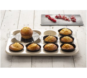 Foto van NoStik Beschermer Cupcake Folie Diameter 5cm 