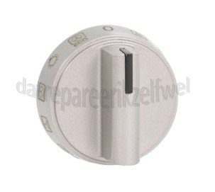 Foto van Inventum Knop Standenknop, grijs VFI5042RVS, SV010 