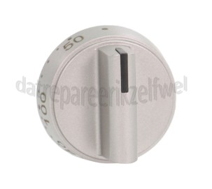 Foto van Inventum Knop Temperatuur, grijs VFG5020GRVS, VFG6034WGRVS 