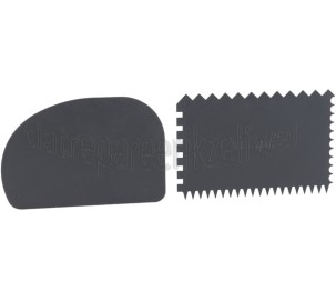 Foto van Kenwood Spatel Taart schrapers, set van 2 stuks Taarten decoratie 