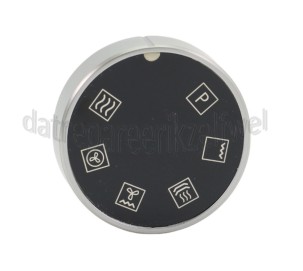 Foto van Siemens Knop Draaiknop, grijs/zwart CM585AGS0, CM485AGB0 