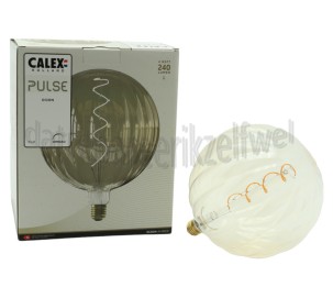 Foto van Calex Ledlamp Dijon Amber Pulse E27 4W 240Lm 2000K Dimbaar 