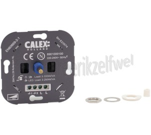Foto van Calex Dimmer Universele Dimmer Dimbare LED, halogeen en gloeilampen 
