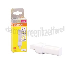 Foto van Osram Ledlamp LED Dulux D10 G24D-1 5W 540lm 3000K 