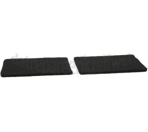 Foto van Filter Eurofilter Koolstoffilter, 2 stuks LD97DBM60, LD97DBM69, LD96DAM50 