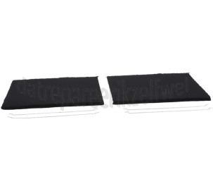Foto van Filter Eurofilter Koolstoffilter, 2 stuks DHZ537601, DDA097G5002 