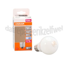 Foto van Osram Ledlamp LED Retrofit Classic A60 Dimbaar 7.0W E27 806lm 4000K Mat 