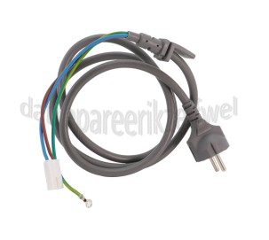 Foto van Samsung Aansluitkabel Snoer Grijs, Lengte 1,4 mtr CE117AE, C131T 