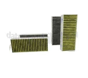 Foto van Eurofilter Filter Koolstoffilter, 4 stuks ED707FQ25E, ED807FQ25E, EX877LX67E 