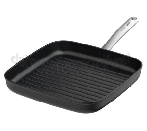 Foto van BergHOFF Pan LEO RECYCLED Grillpan, Antikleef Graphite 28cm 