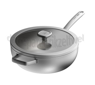 Foto van BergHOFF Pan LEO RECYCLED Wokpan, Graphite 28cm 