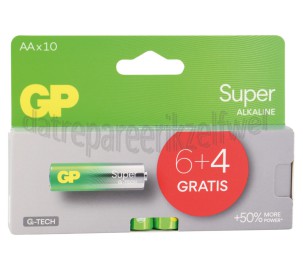 Foto van GP Batterij AA LR06 1,5V Multipack Potlood Super Alkaline 