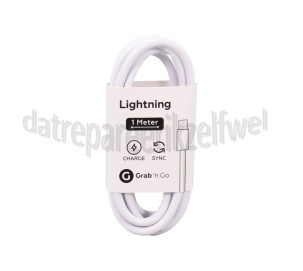 Foto van USB Kabel Apple 8-pin Lightning connector, 100cm, Wit Apple 8-pin Lightning connector 