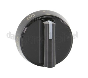 Foto van Inventum Knop Temperatuurknop, zwart VFG6034WGZWA/02, VFI5042ZWA/01 