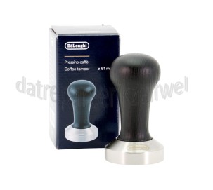 Foto van DeLonghi Stamper Koffie Stamper, Zwart Espressomachines met pomp, gekalibreerd 