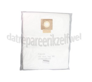 Foto van Nilfisk Stofzuigerzak Fleece, 10 Stuks, 30 Liter LSU135 
