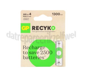 Foto van GP Batterij ReCyko+ Oplaadbaar AA 1300mAh NiMH 