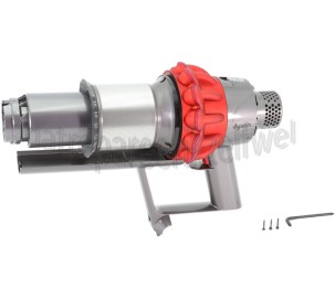 Foto van Dyson Reservoir Motor met cycloon, Sprayed Red/Iron/Red SV12, SV27 V10 Origin 
