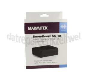 Foto van Marmitek Audio/Video Zenders Dr HD Bluetooth audio transmitter BoomBoom 55 HD 